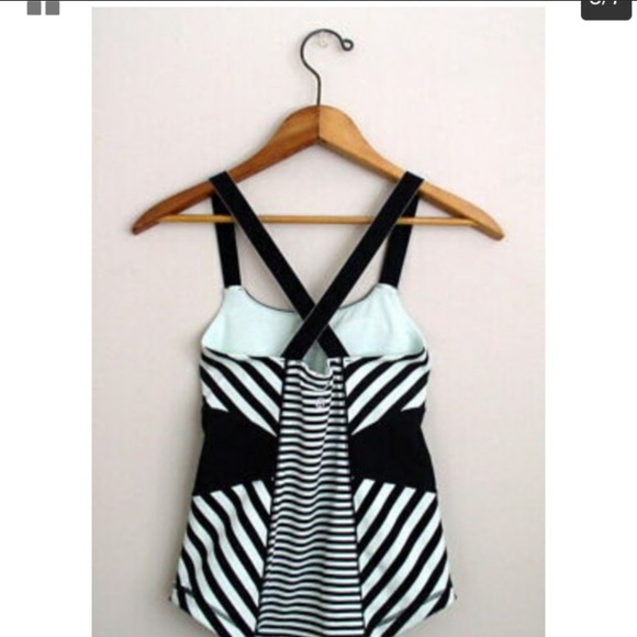 LULULEMON CLASSIC STRIPE MINT TANK TOP - Picture 3 of 10